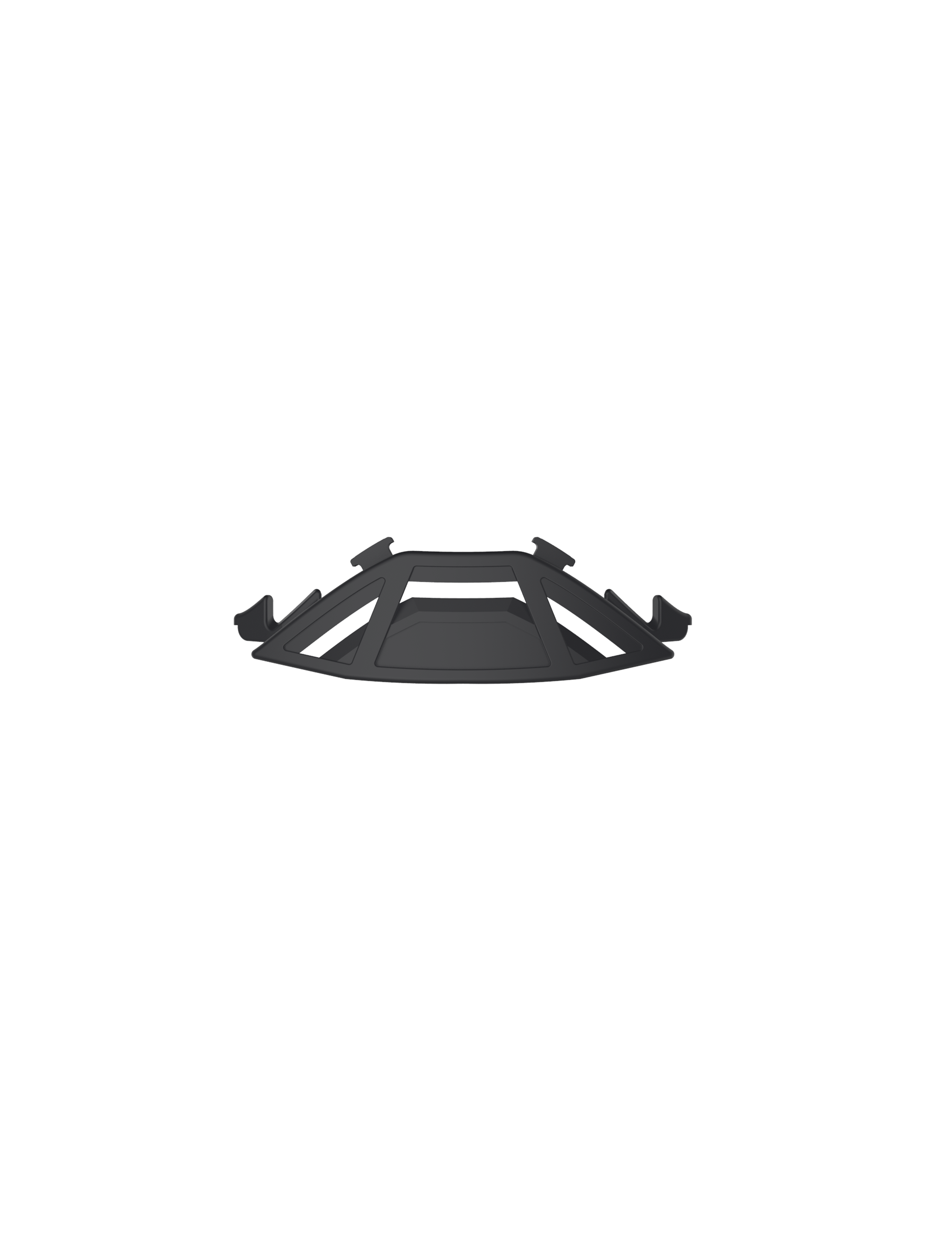 Alpinestars Supertech, protector nasal de repuesto para gafas de motocross, negro, de plástico duradero.