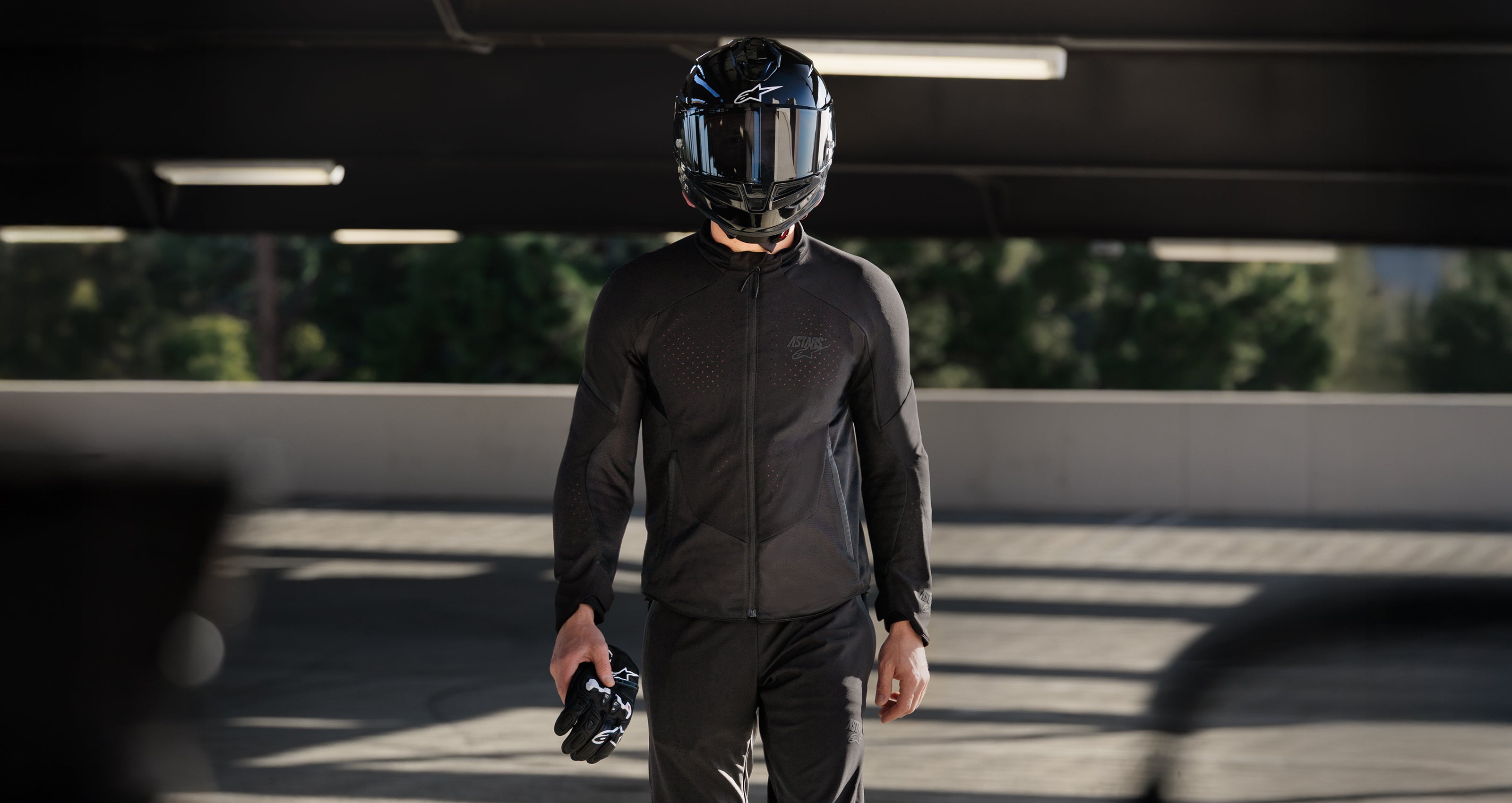 Aeroshell Airflow - Gray Motorcycle Chaqueta | Alpinestars®