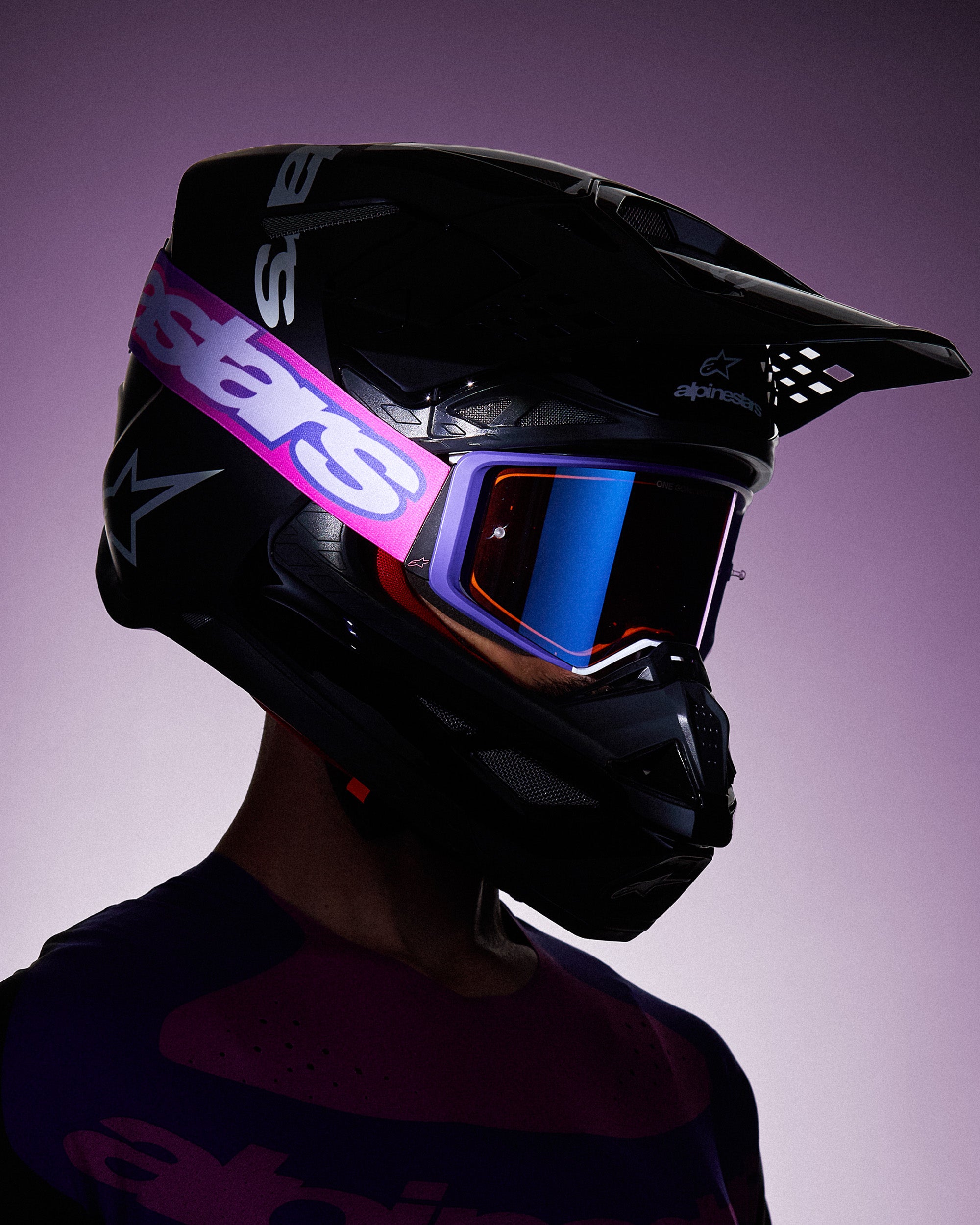 Valparaiso V3 Drystar® - Chaqueta de Moto Azul | Alpinestars®