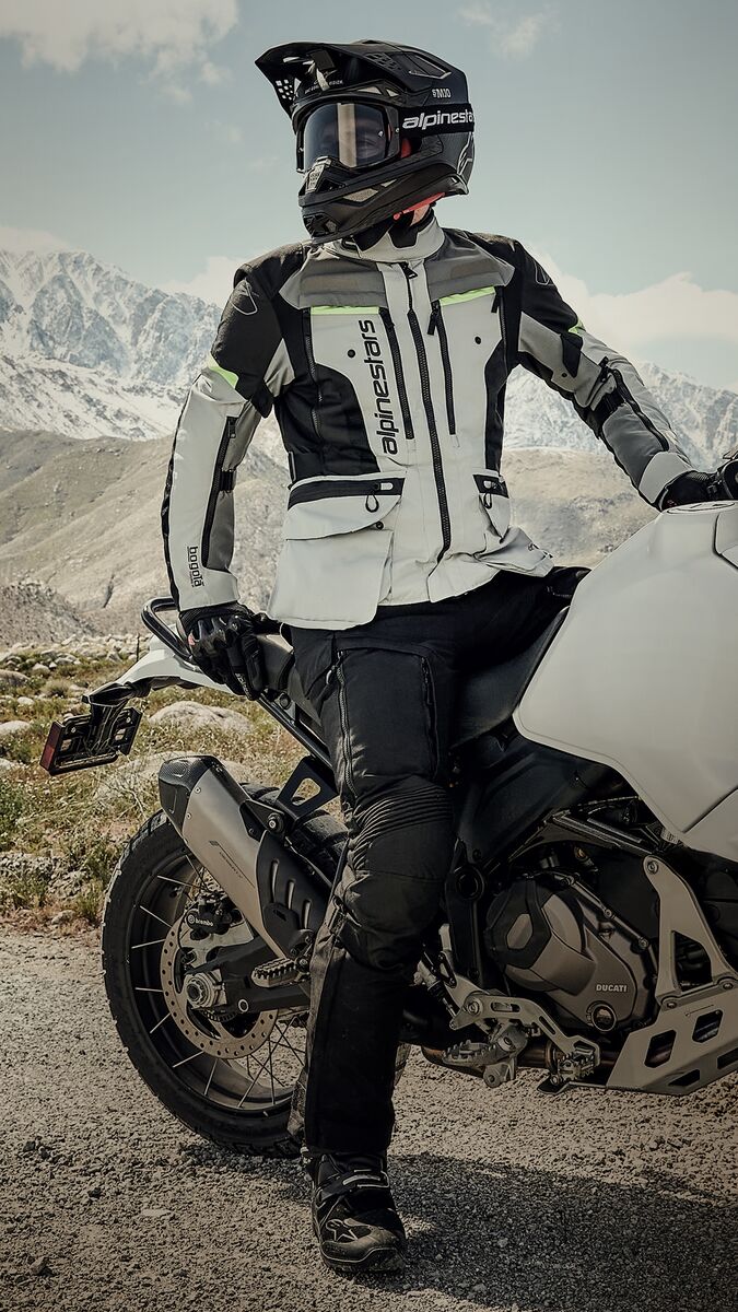 Chaqueta Bogota' Pro Drystar® - Chaqueta de Moto Gris | Alpinestars®