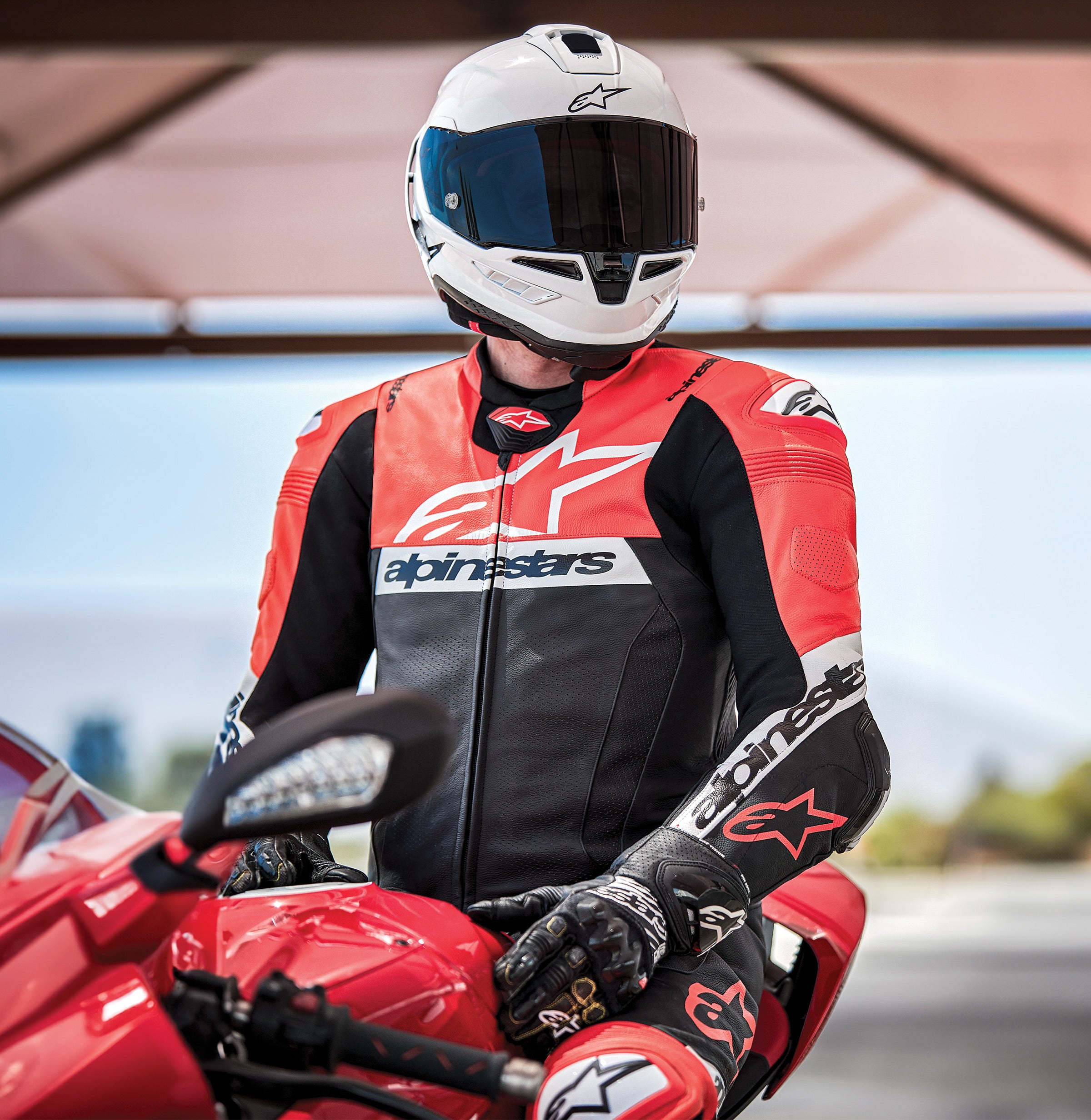 Missile V2 Ward - Mono de Moto Negro | Alpinestars®