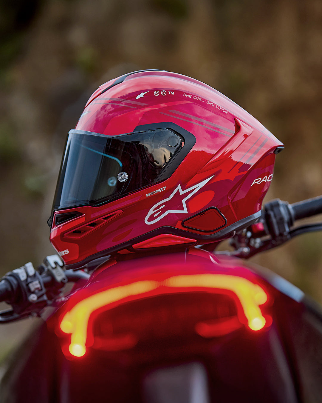 Valparaiso V3 Drystar® - Chaqueta de Moto Azul | Alpinestars®