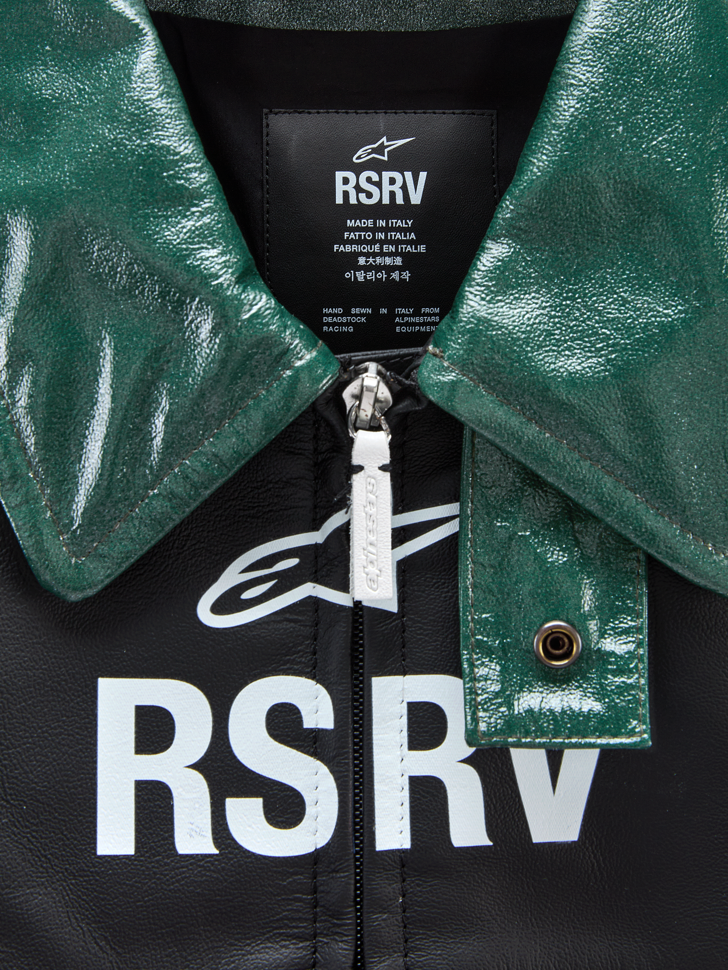 Chaqueta De Cuero RSRV ALLOY