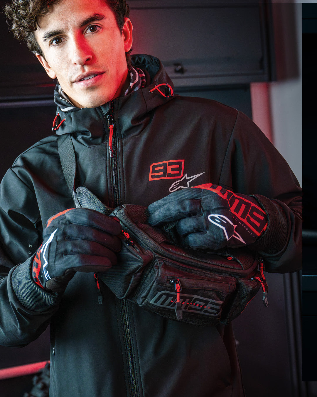 Alpinestars MM93 バッグ Riñonera MM93 - Packs & Bags RACING/SPORT BLACK | Alpinestars