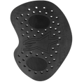 Alpinestars Nucleon KR-H Hip Protector, protector de cadera negro para motocicleta, diseño de espuma perforada con logo de estrella grabado, forma ergonómica para protección contra impactos y ventilación