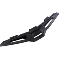 Alpinestars Supertech Breath Deflector, accesorio para cascos de moto, negro, plástico moldeado de precisión con diseño angular y aberturas de ventilación simétricas, acabado mate, compatible con los cascos S-M10 y S-M8